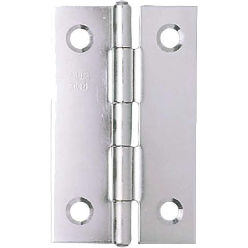 BS-47 ステン薄口丁番 BIDOOR(ビドー) ミガキ仕上 横31.5mm長さ51mm 1箱(50枚) BS-47