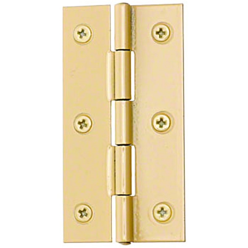 BF-64 鉄 片背押丁番 BIDOOR(ビドー) クリーム仕上 横33mm長さ64mm 1箱(50枚)