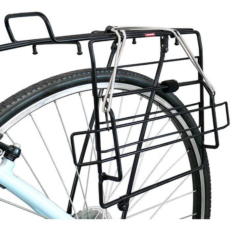 SR-100A 自転車用サイドバッグホルダー 昭和インダストリーズ ブラック