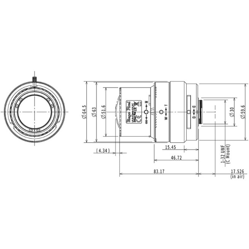 新品箱付】M118VM413IR バリフォーカルレンズ（Cマウント