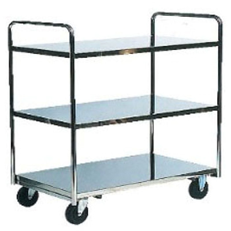 SK-11E ステンレス3段ワゴン 1台 金沢車輌 【通販モノタロウ】