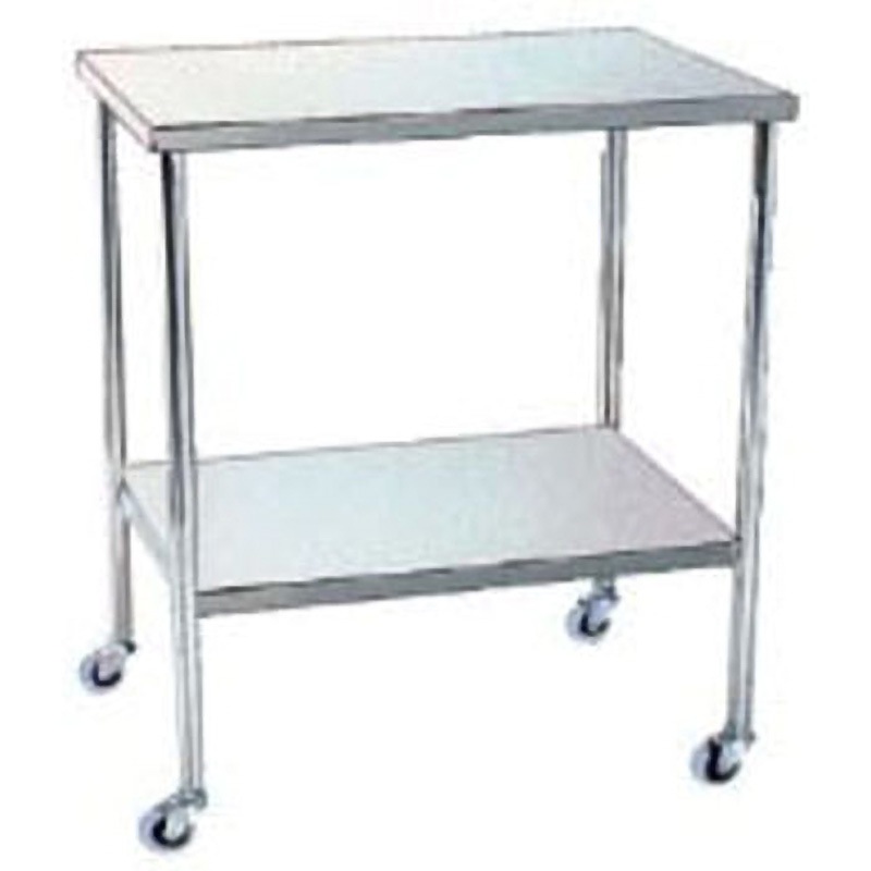 ステンレス｜メディカルサイドワゴン｜ ステンレストップメディカルワゴン 幅45cm×奥行42cm 商品ページ