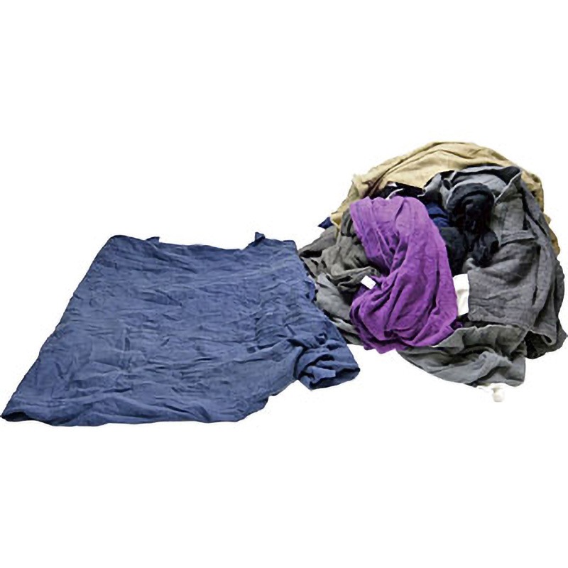 濃色メリヤスウエス(中古生地) 1束(4kg×5袋) 共栄繊維 【通販モノタロウ】
