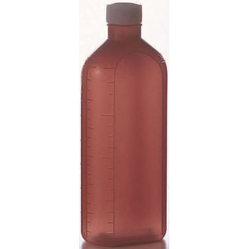 7206 C型投薬瓶 コップ付 (滅菌済) ケーエム化学 容量300mL  1箱(80本)