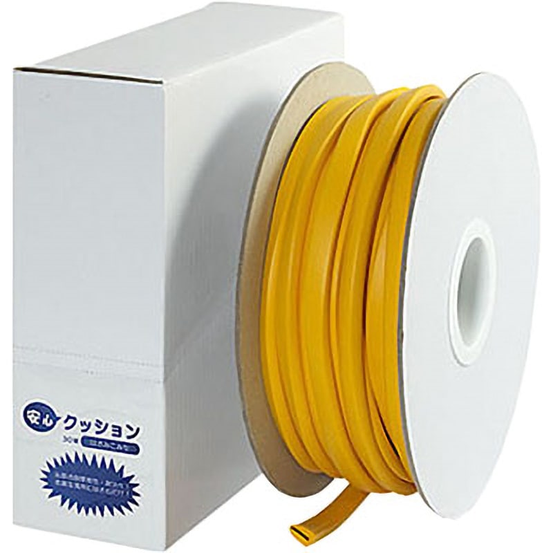 AC90 安心クッション はさみこみ ロール巻 30m カーボーイ ゴム 幅9mm高さ14mm 1袋 AC90