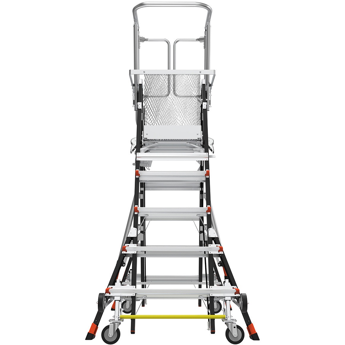 三谷28.5cm LG-18509 伸縮式折りたたみ作業台CAGE 長谷川工業 天板高さ1.47～2.64m