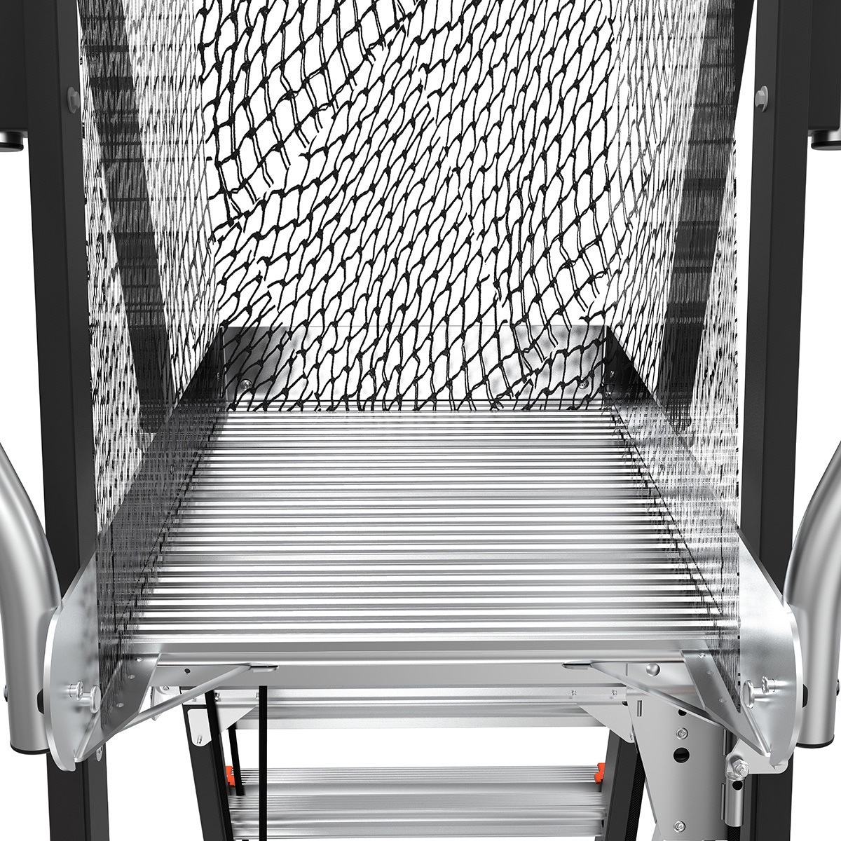 LG-18515 伸縮式折りたたみ作業台 LG CAGE 長谷川工業 作業床高さ2.36