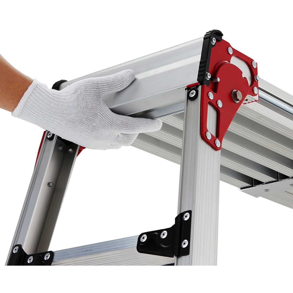 DSL1.0-2712 天板・脚部新伸縮式足場台 スノコ式足場台 DSL 長谷川工業