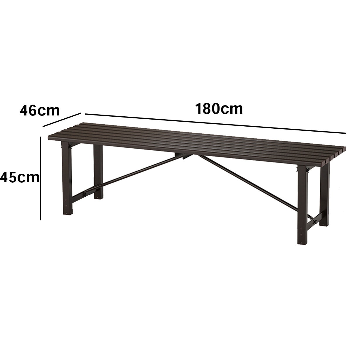 TG2.0-1845 アルミ縁台 TG 長谷川工業 幅460mm 【通販モノタロウ】