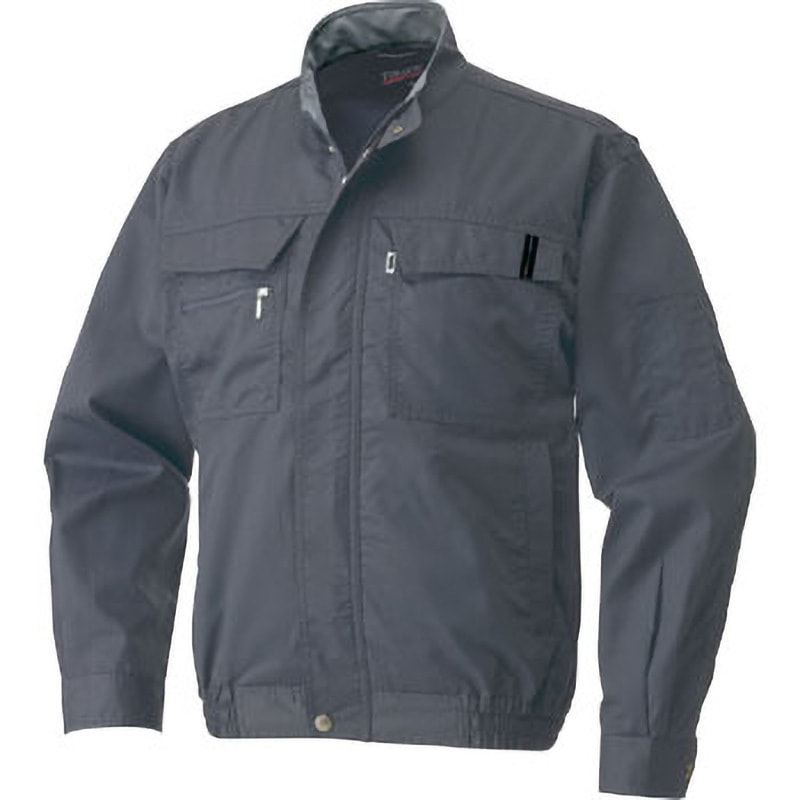 2151-124 ブルゾン 2151-124 寅壱 ソフトツイル スミグレー色 4L着丈68cm