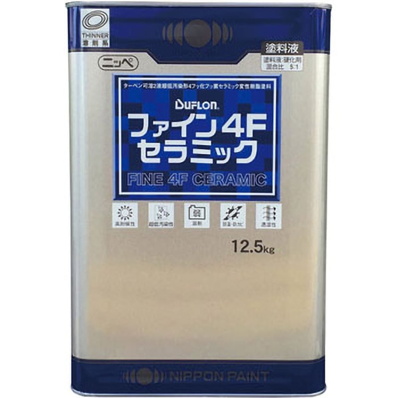 1001525 ファイン4Fセラミック 1缶(12.5kg) 日本ペイント 【通販サイト