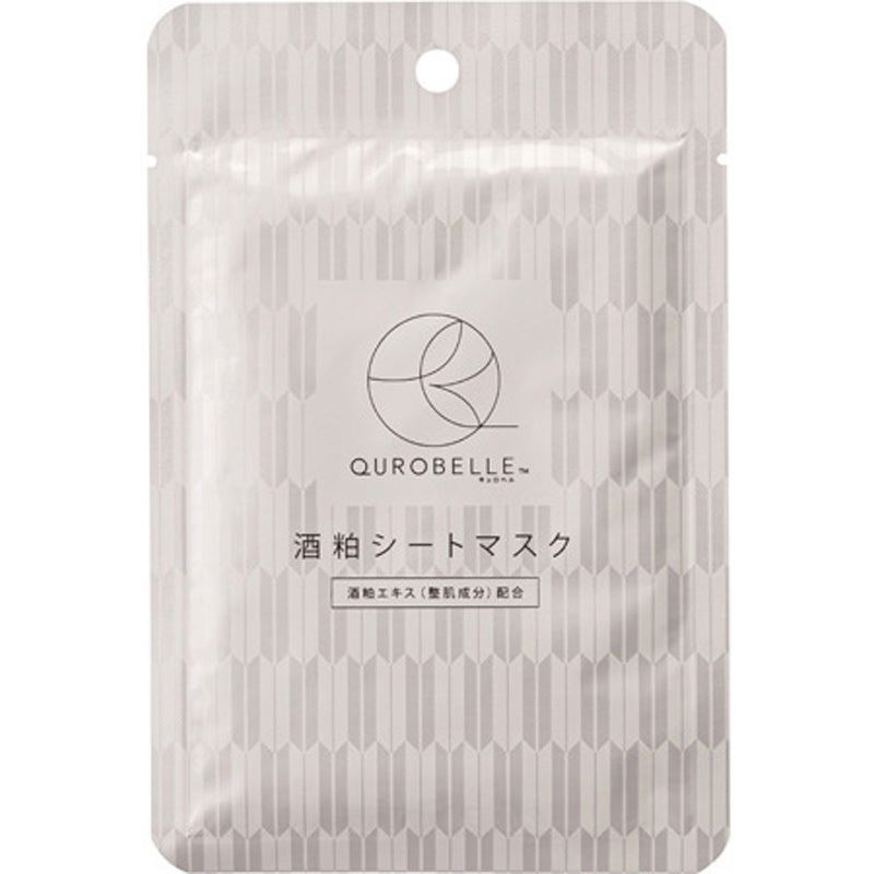 QUROBELLE(R) キュロベル 酒粕シートマスク フェイスマスク 1箱 360包入 単包 1箱(360包) 小津産業 【通販モノタロウ】