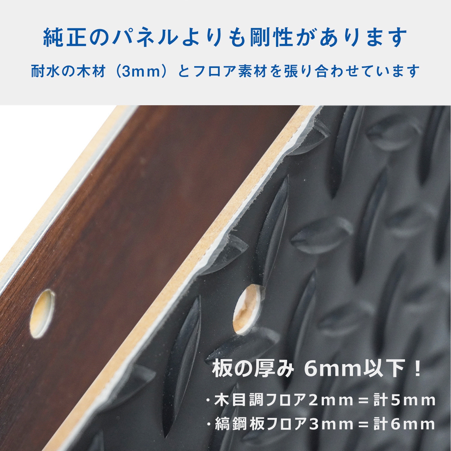 JJ-NVN10-1845-866 N-VAN トリムパネル プロダックス 黒木目調色 JJ