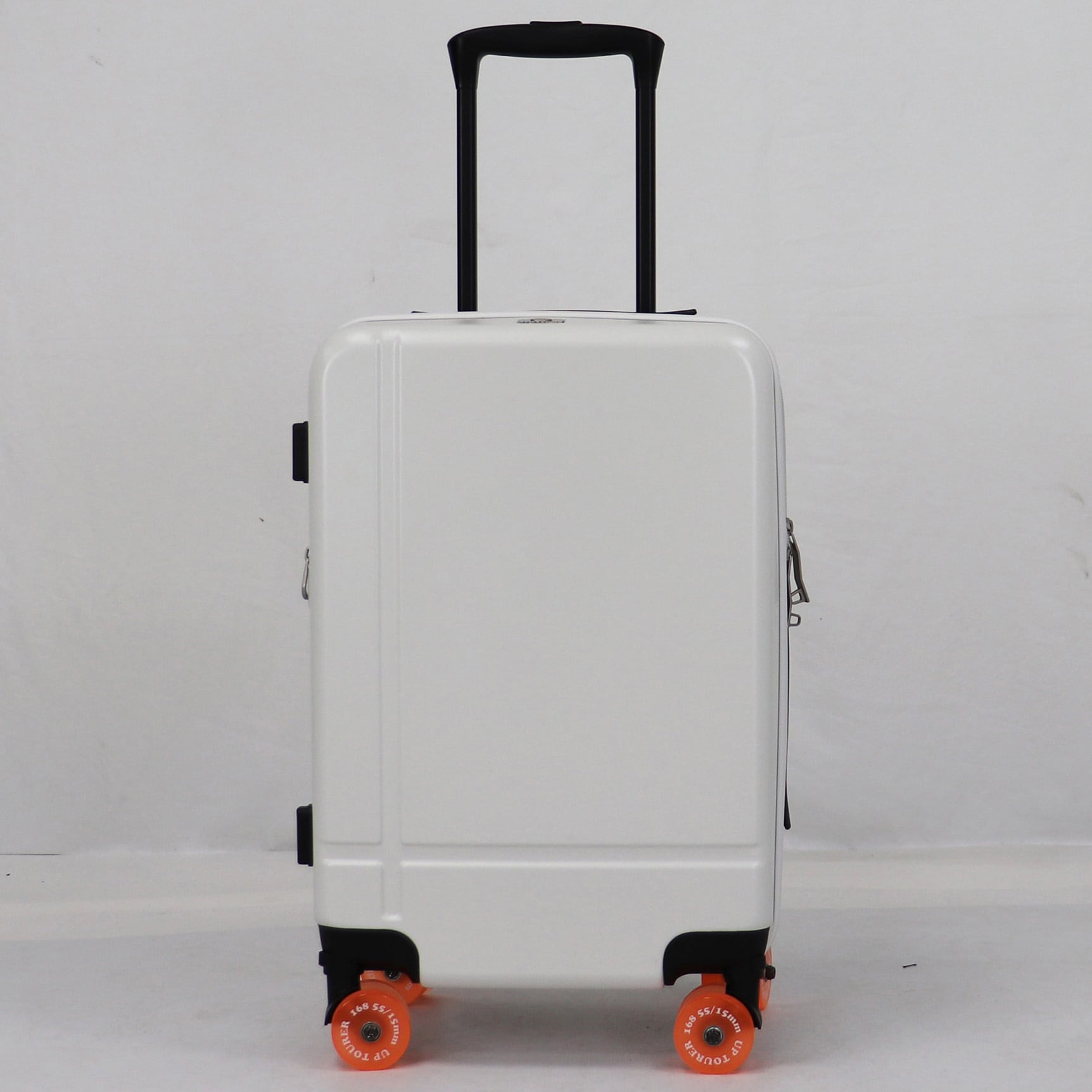 【未使用美品】TourBoxElite アイボリーホワイト＋キャリーケース スーツケース フロントオープン ストッパー付き パステル