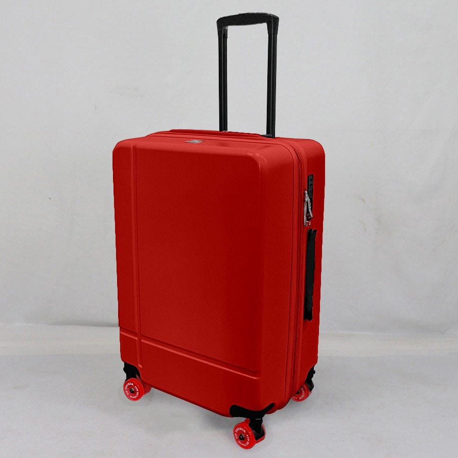 UT103-2 RDM カラーフット拡張キャリーケース 一六八 レッド色 容量54