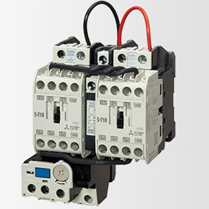 電磁接触器　MSO-N150 新品未使用×2個 MSO-2XN150 11KW 200V AC100V 可逆式電磁開閉器(開放形)MSO-2xN