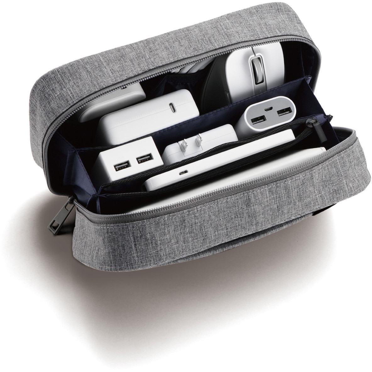 abc13579101112　ロールポーチ　オーダー abc13579101112 ロールポーチ オーダー SQUARE ZIP & SNAP POUCH