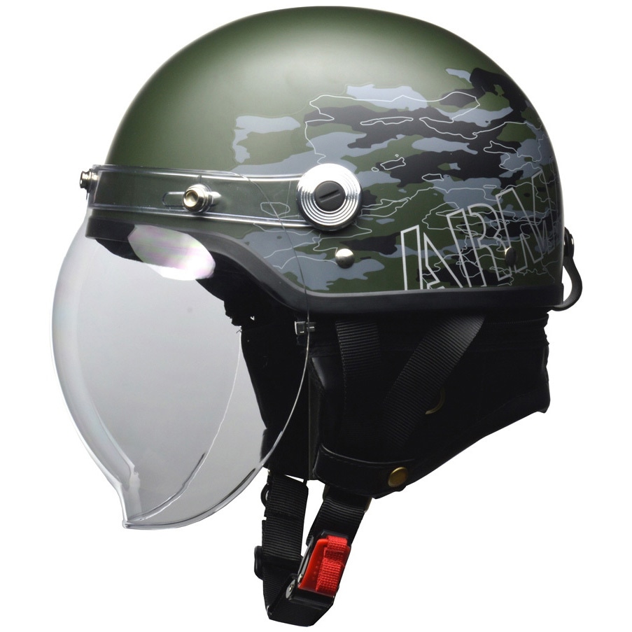 CR-760バブル付きハーフヘルメット LEAD(リード工業) フリー(57～60cm