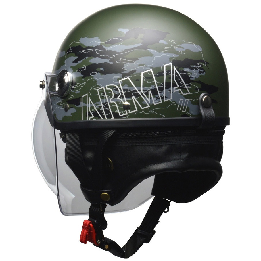 CR-760バブル付きハーフヘルメット LEAD(リード工業) フリー(57～60cm