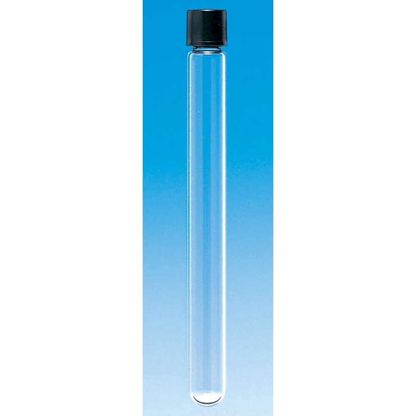 119300 ねじ口試験管 ST-16.5S KC・PTFEニトリル 百入 NEG(日電理化硝子) 10mL キャップ(No.)2