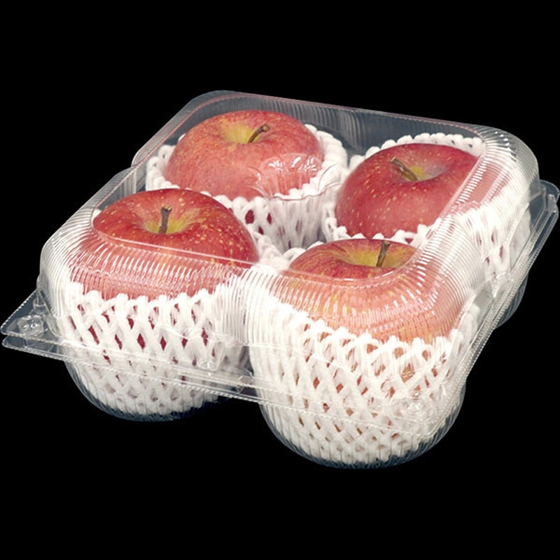 CP007731 ペコペットフルーツ3L-4 桃りんご梨3個用 エフピコチューパ エコA-PET