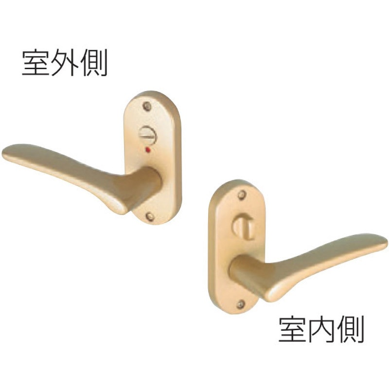 JL-20-4K-TSG BS60 Jレバー 小判座表示錠 バックセット60mmタイプ