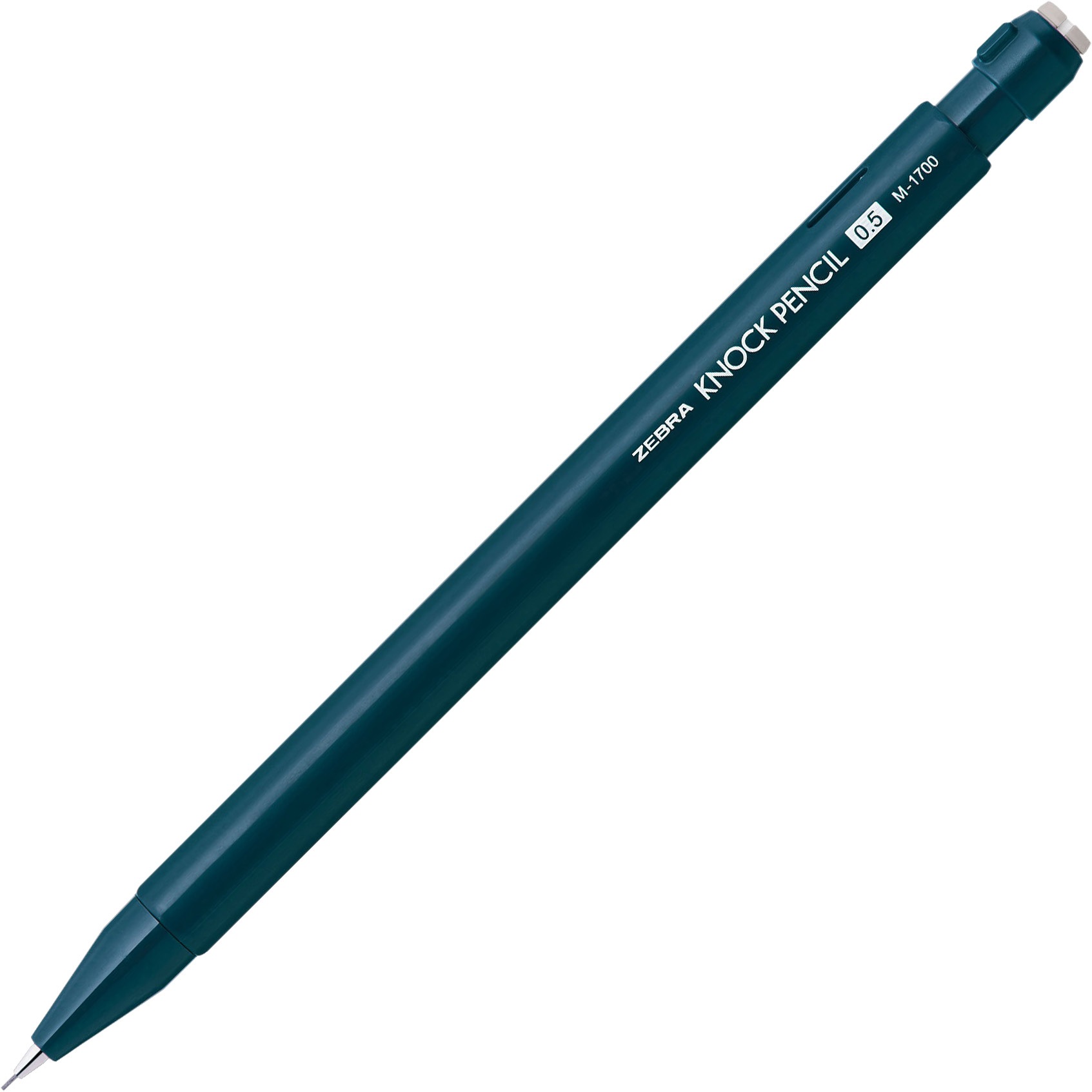 MA117-NV ノックペンシル M-1700 ゼブラ ネイビー色 芯径0.5mm MA117