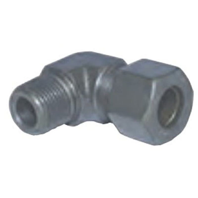 E-1X1-1/4 鋼管用 くい込み継手 インチサイズ E ハーフエルボ フジトク 適合管外径1×1-1/4mm
