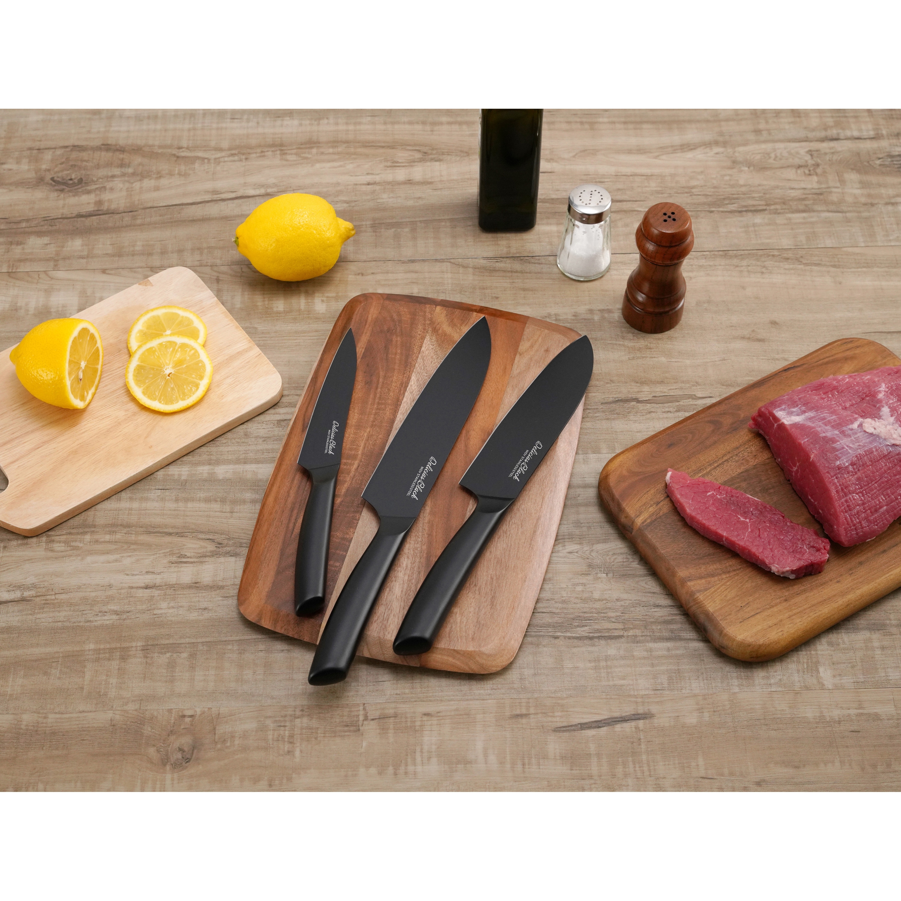 抗菌カラー庖丁 牛刀 18cm MGK-180 ブルー 抗菌カラー庖丁 牛刀 18cm MGK-180 ブラック 抗菌カラー庖丁 牛刀 18cm