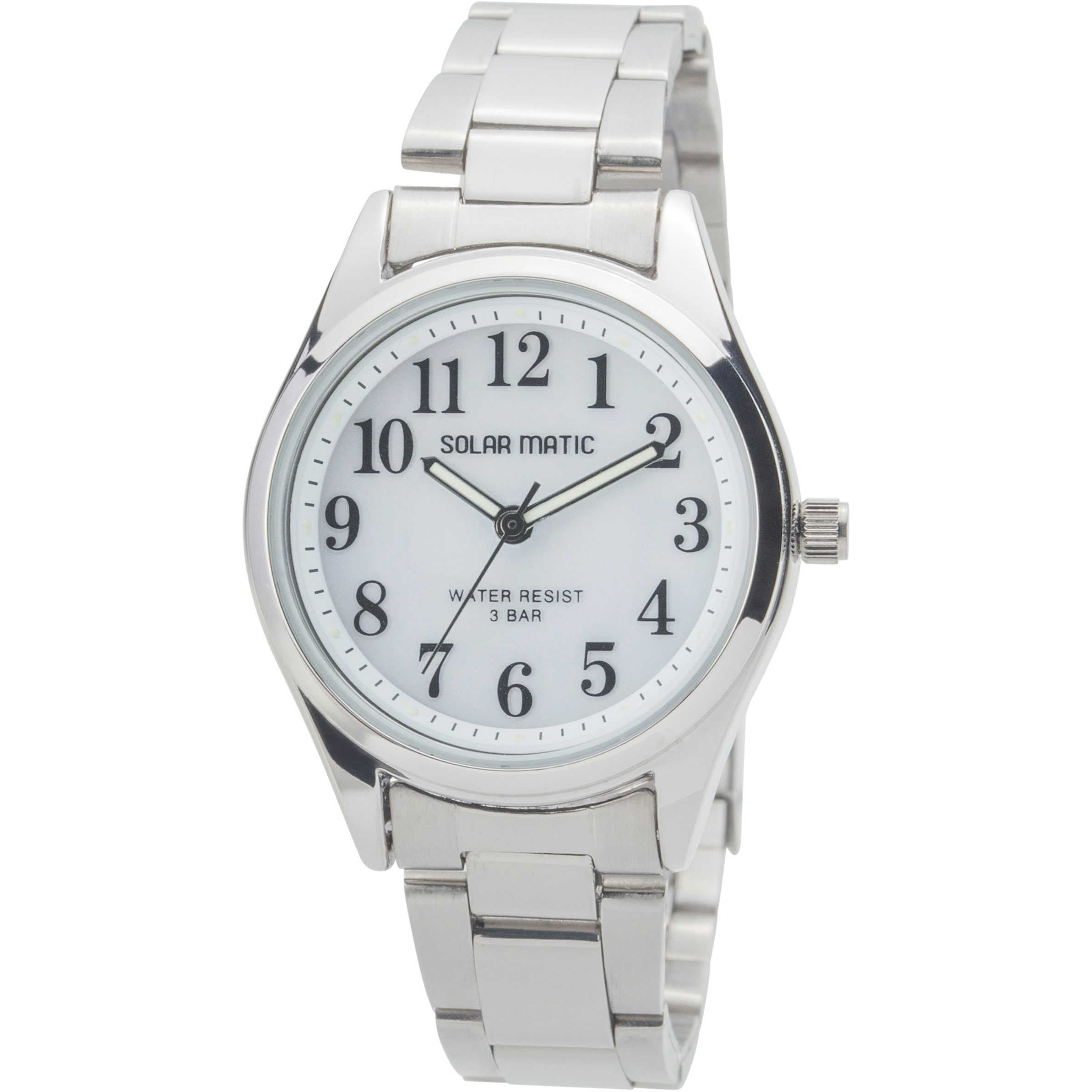 SM-AL167-WTS ソーラーマティック ソーラー発電アナログウォッチ