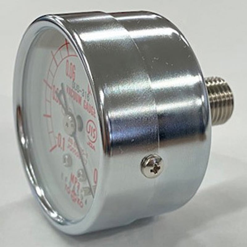 DU G1/4 Φ50×-0.1MPa 埋込形真空計(SUS316) TOKO(東洋計器興業) 使用