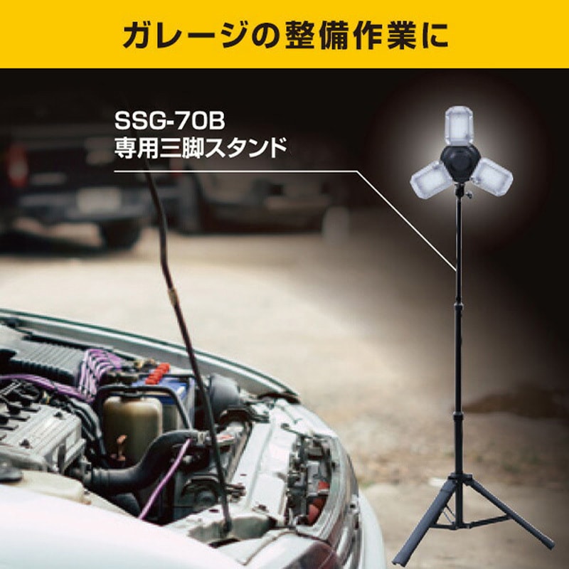 GL3-0500+SSG-70B LEDガレージライト YAMAZEN(山善) 48W - 【通販