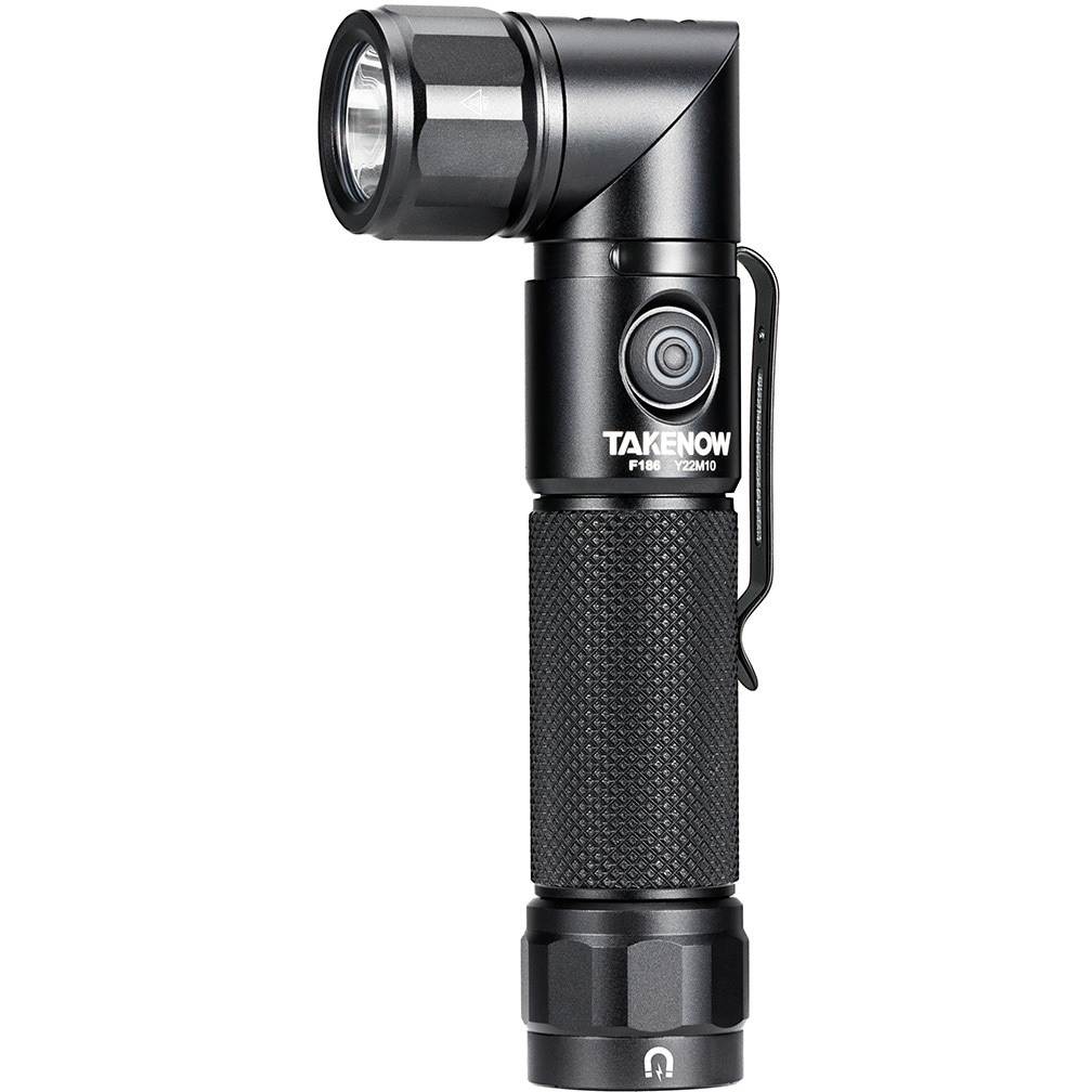 TN022 F186 / 90度可動充電式LEDハンドライト 1台 TAKENOW 【通販