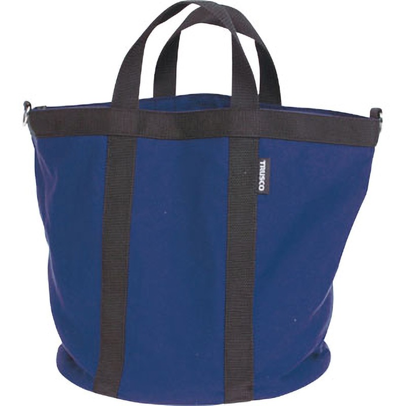 TSDB-300-NV ソフトタフ電工バケツ(防水加工布タイプ) TRUSCO ネイビー色 直径300mm高さ300mm  TSDB-300-NV