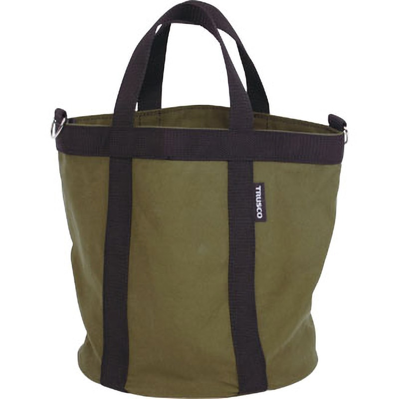 TSDB-350-OD ソフトタフ電工バケツ(防水加工布タイプ) TRUSCO 色OD 直径350mm高さ350mm  TSDB-350-OD