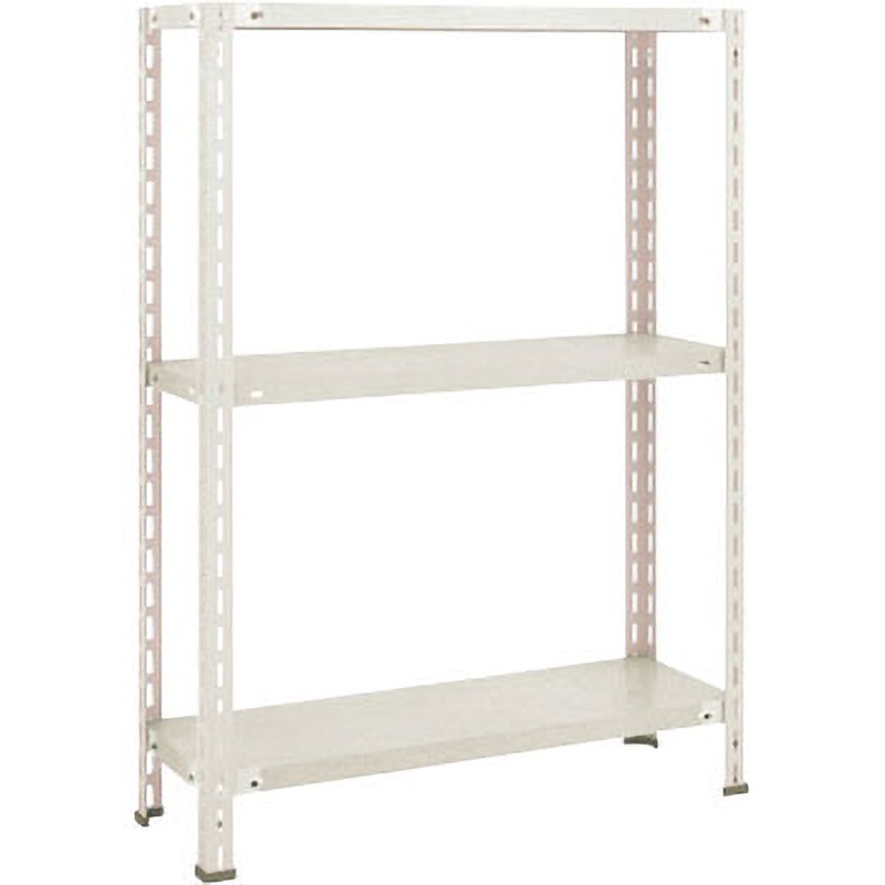 L45W-13 軽量棚L型タイプ TRUSCO グレー色 間口1515mm奥行615mm高さ1204mm  L45W-13