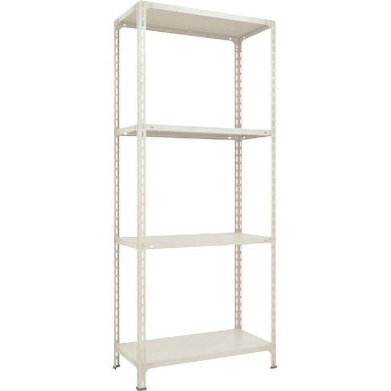 73W-14 軽量ボルト式棚 TRUSCO グレー色 スチール 荷重1000kg 間口890mm奥行615mm高さ2104mm  73W-14