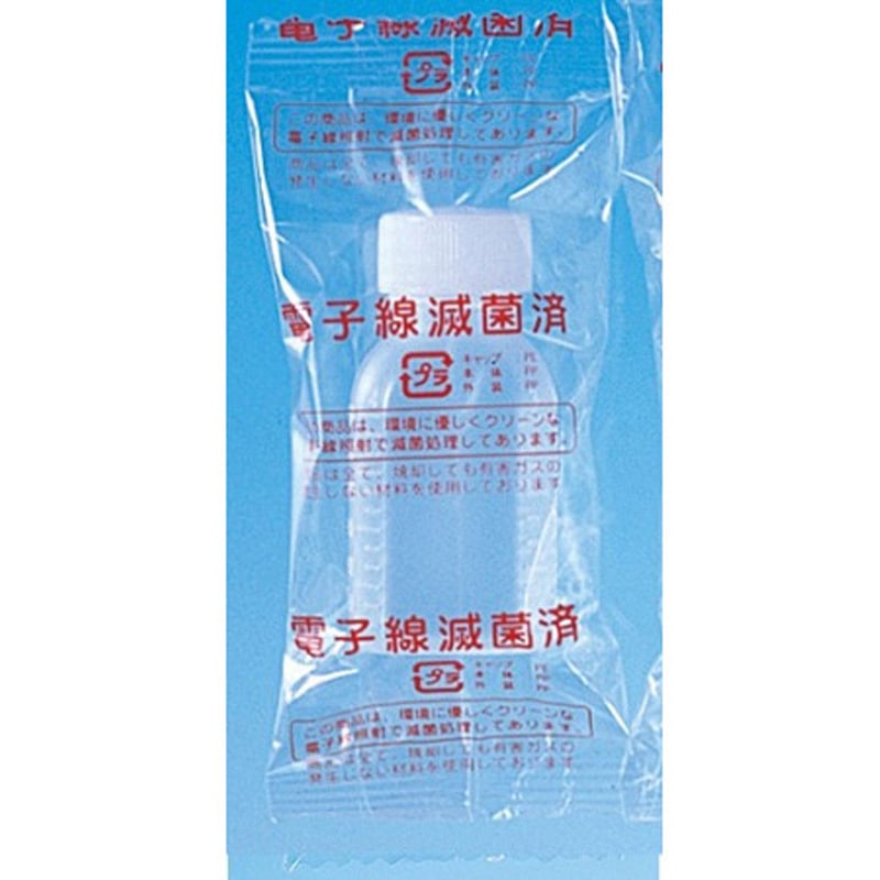 17010 滅菌済 無地投薬瓶 30mL 260本入 シンリョウ 幅36mm奥行27mm高さ74mm