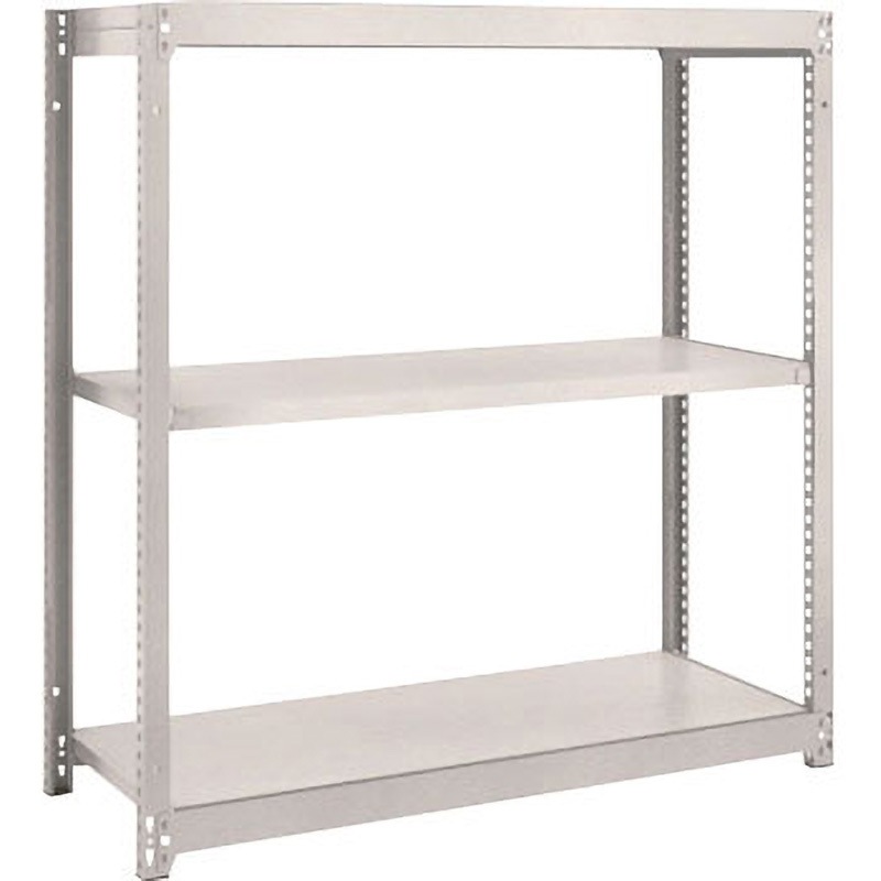 M1.5-4333 軽中量ボルトレス棚M1.5型 TRUSCO グレー色 単体型 間口903mm奥行304mm高さ1206mm