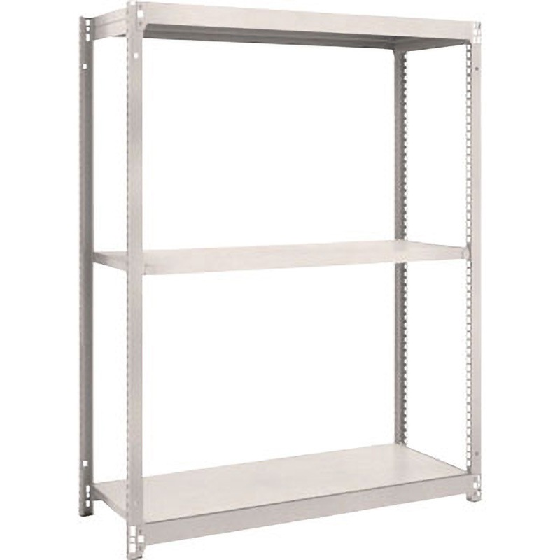 M1.5-5643 軽中量ボルトレス棚M1.5型 TRUSCO グレー色 単体型 間口1803mm奥行454mm高さ1506mm