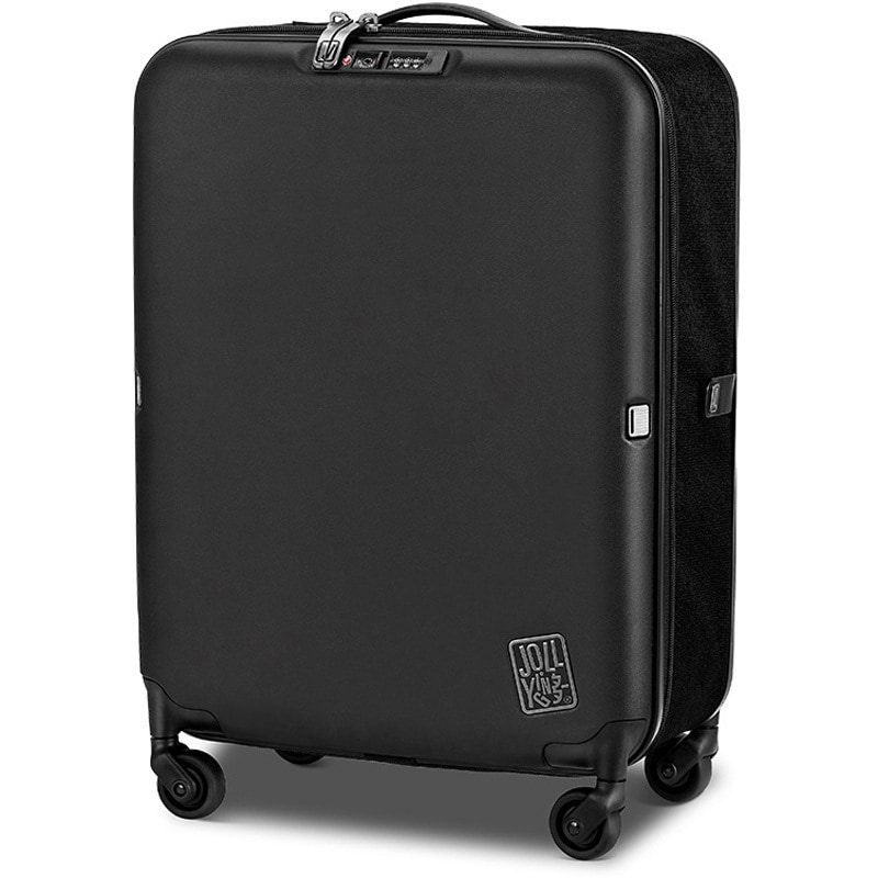 ZY-1583-20-lite-Black スーツケース ペブル ブラック色 ZY-1583-20