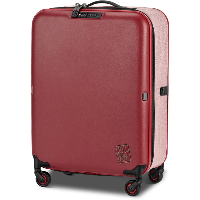 ZY-1583-20-lite-Red スーツケース ペブル レッド色   ZY-1583-20-lite-Redバッグ・キャップ