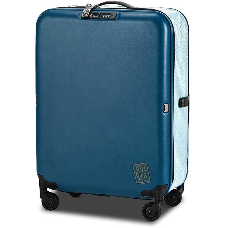ZY-1583-20-lite-Dark Blue スーツケース ペブル ダークブルー色 ZY