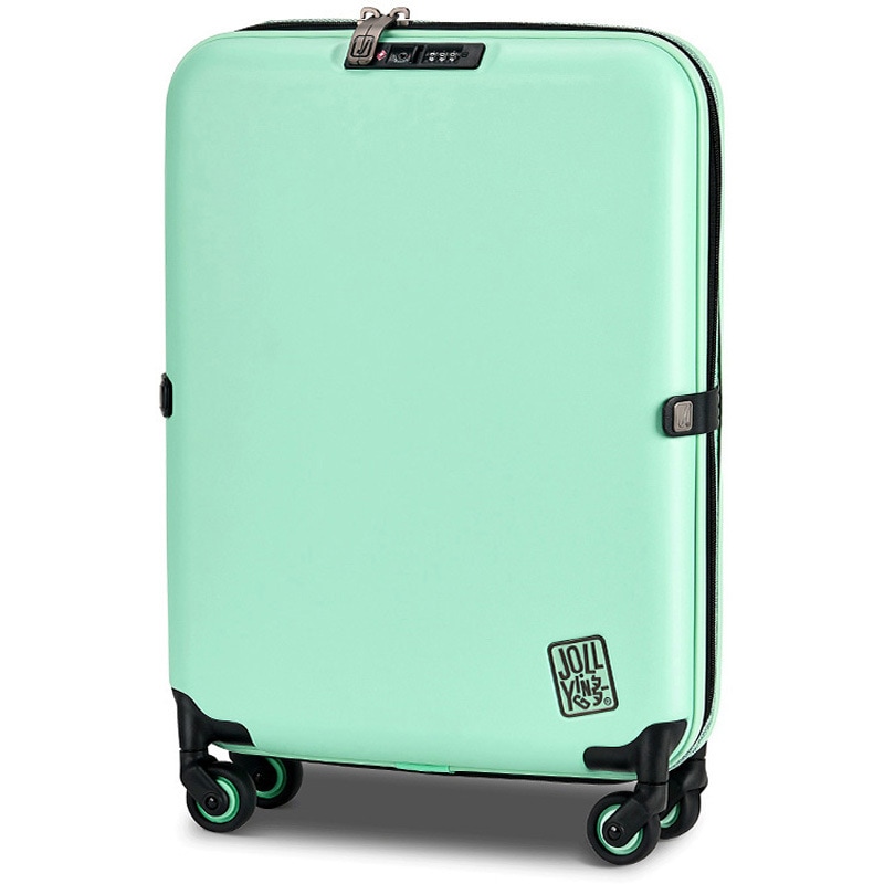 ZY-1583-20-lite-Light Green スーツケース ペブル ライトグリーン色