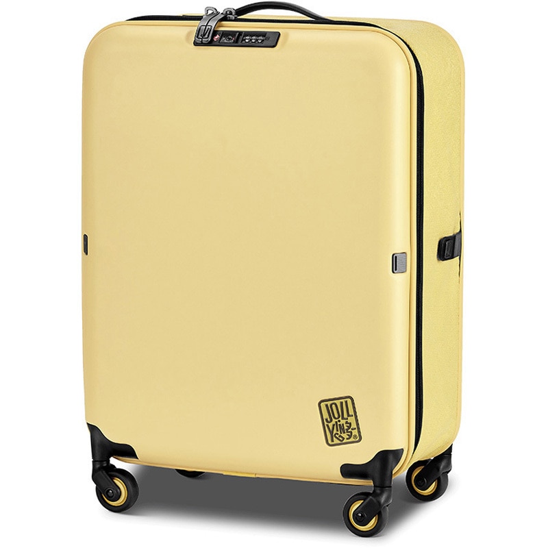 Lサイズ新品未使用スーツケース　キャリーケース　イエロー2個sdt105L軽量 スーツケース Lサイズ 容量98L suitcase エコノミック TSAロック