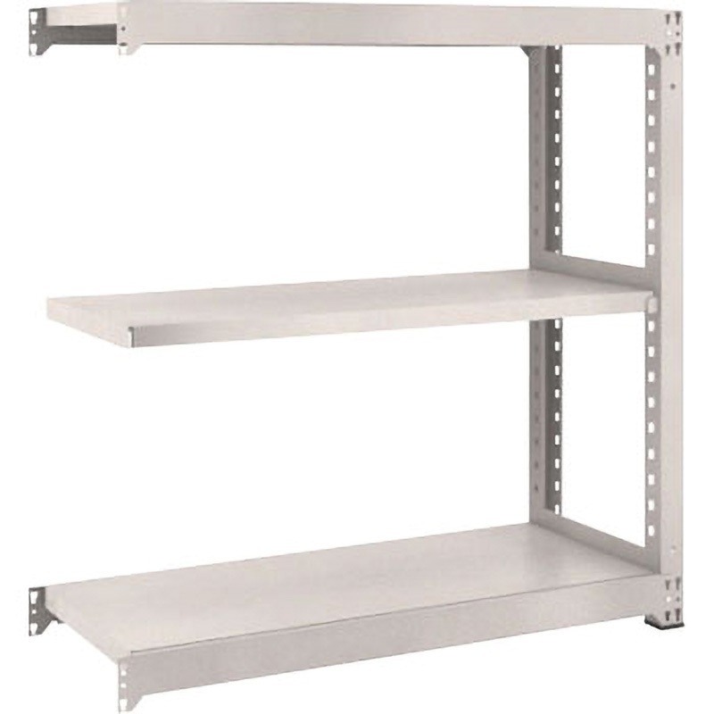 M3-4663B 中量ボルトレス棚M3型 TRUSCO ネオグレー色 間口1800mm奥行581mm高さ1211mm  M3-4663B