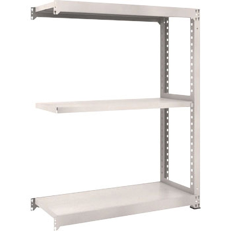 M5-5593B 中量ボルトレス棚M5型 TRUSCO 連結タイプ グレー色 3段 間口1500mm奥行931mm高さ1511mm  M5-5593B