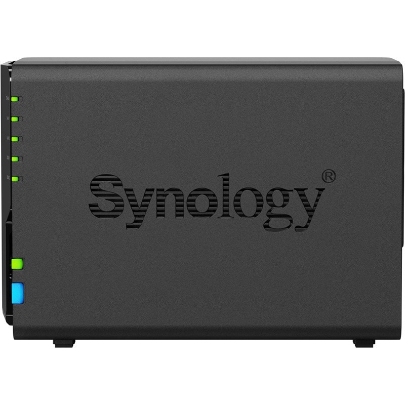 Synology NASキット 2ベイ DS225+ クアッドCPU搭載 2GBメモリ搭載 2.5