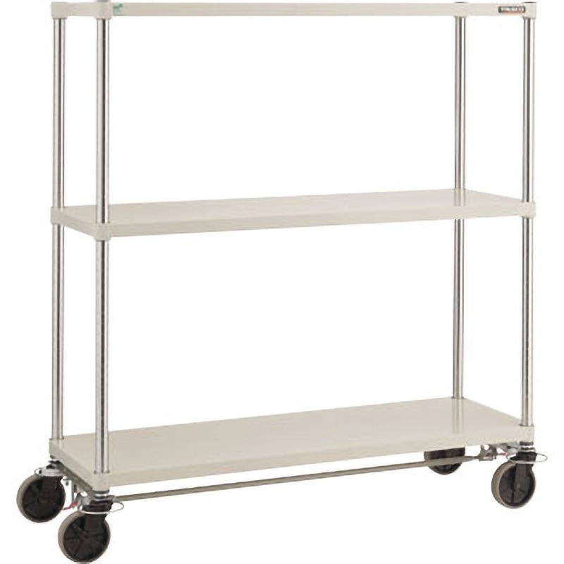 PER-5563-U125-B4-W フェニックスラック(ウレタン車輪付・ストッパー付) TRUSCO 棚段数3 幅1500mm  PER-5563-U125-B4-W 59,988円