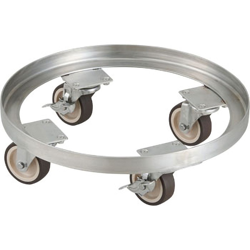 STA-65-SNU A型タンク台車 TRUSCO 荷重200kg 65L用   STA-65-SNU